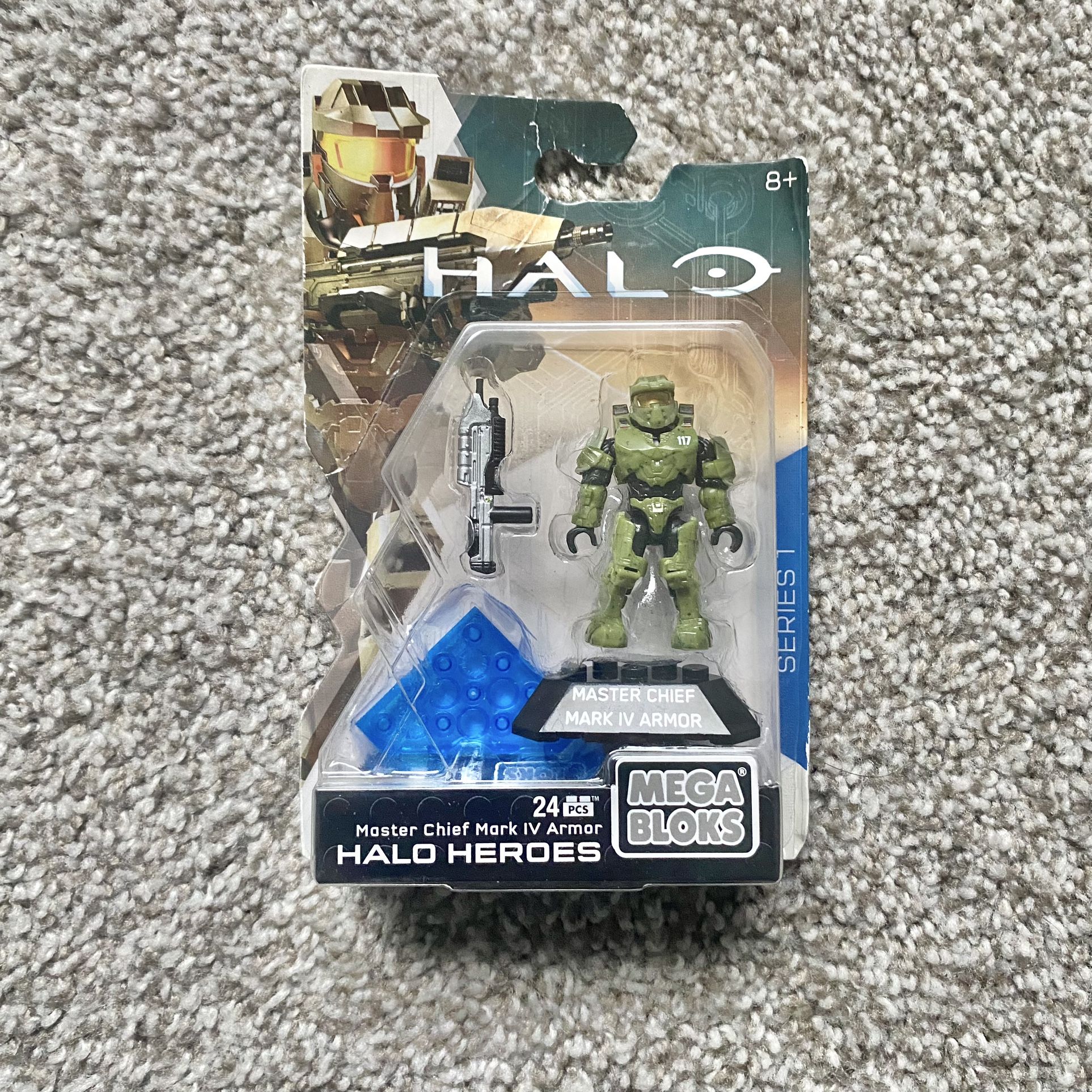 MASTER CHIEF JOHN-117 MINI FIGURE DKW60 HALO HEROES 1 MEGA CONSTRUX BLOKS