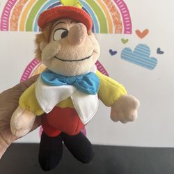 WALT DISNEY TWEEDLE DEE 8 INCH SOFT PLUSH!  FROM ALICE IN WONDERLAND