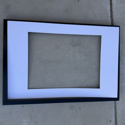 3 Of Them. 24x36 Gallery Frames. With White mat And Glass. 