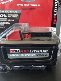 Milwaukee battery 6.0 M18