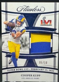2023 Flawless Cooper Kupp Super Bowl patch /10