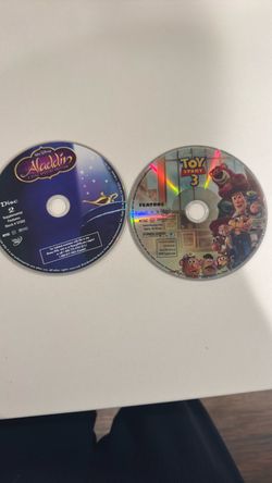 Disney Aladdin & Toy Story 3 DVD