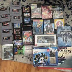 GAME COLLECTION SNES SEGA GAMECUBE PS2