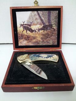 Brand new comes in a wooden box great gift