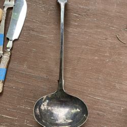 Silver Plated Serving Ladle 