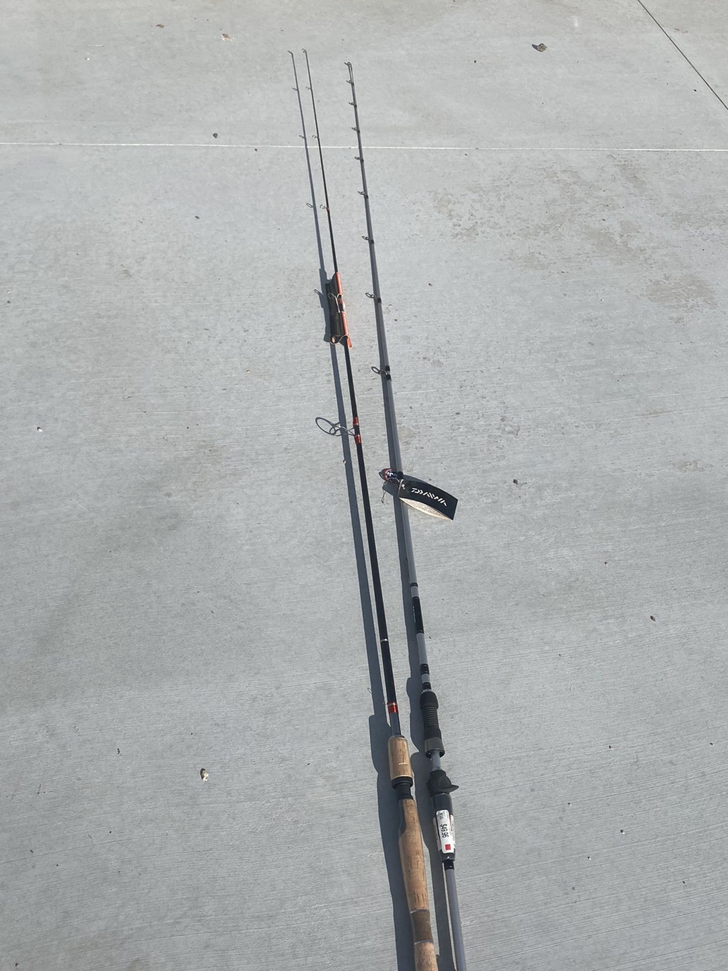 2 Fishing Rods For Sale 