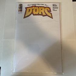 D’orc #1 Variant Blank Cover
