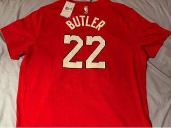 Jimmy Butler #22 Miami Heat NBA “Heat Culture” Nike Jersey T-Shirt; Men’s XXL