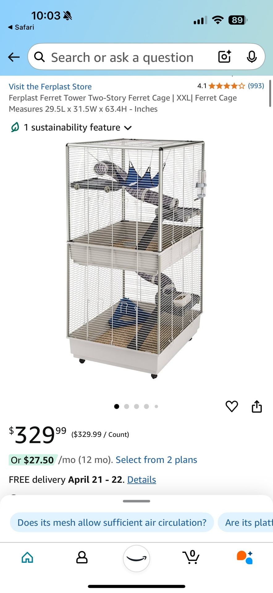 Ferplast Ferret Ca