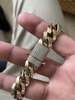 Cuban link bracelet (15mm)
