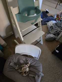Stokke Tripp Trapp with newborn set