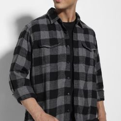 American Eagle Men’s Plaid Flannel Shirt