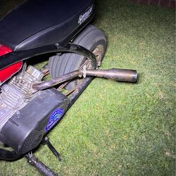 Go kart and mini bike exhaust
