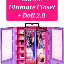 Barbie Ultimate Closet + Doll 2.0
