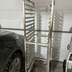 19 Bakery Sheet Pan Rack On Wheels 