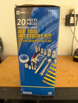 Wynnsky 20-Piece Industrial Air Tool Accessory Kit