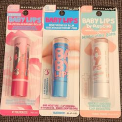 (3) Maybelline Baby Lips