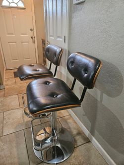 Adjustable Swivel Barstools