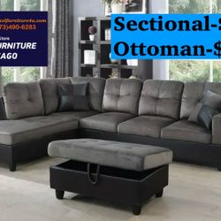 🔥FREE DELIVERY🔥Brand New Sectional Sofa Couch 