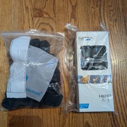 New GO Pro Hero Model HWBL1 With 33 Piece Accessory Kit 