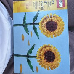 Lego Built Sunflower Brand New 