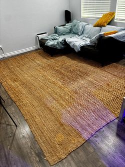 9x13’ Jute Area Rug