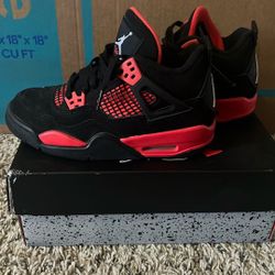 Jordan 4 Retro Red Thunder (GS)