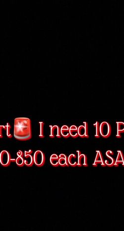 Alert🚨 I need 10 PS5 ASAP