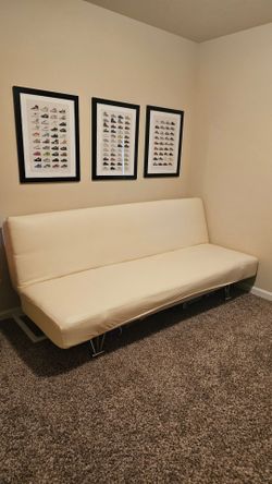 White Sofa Bed from Aki Home