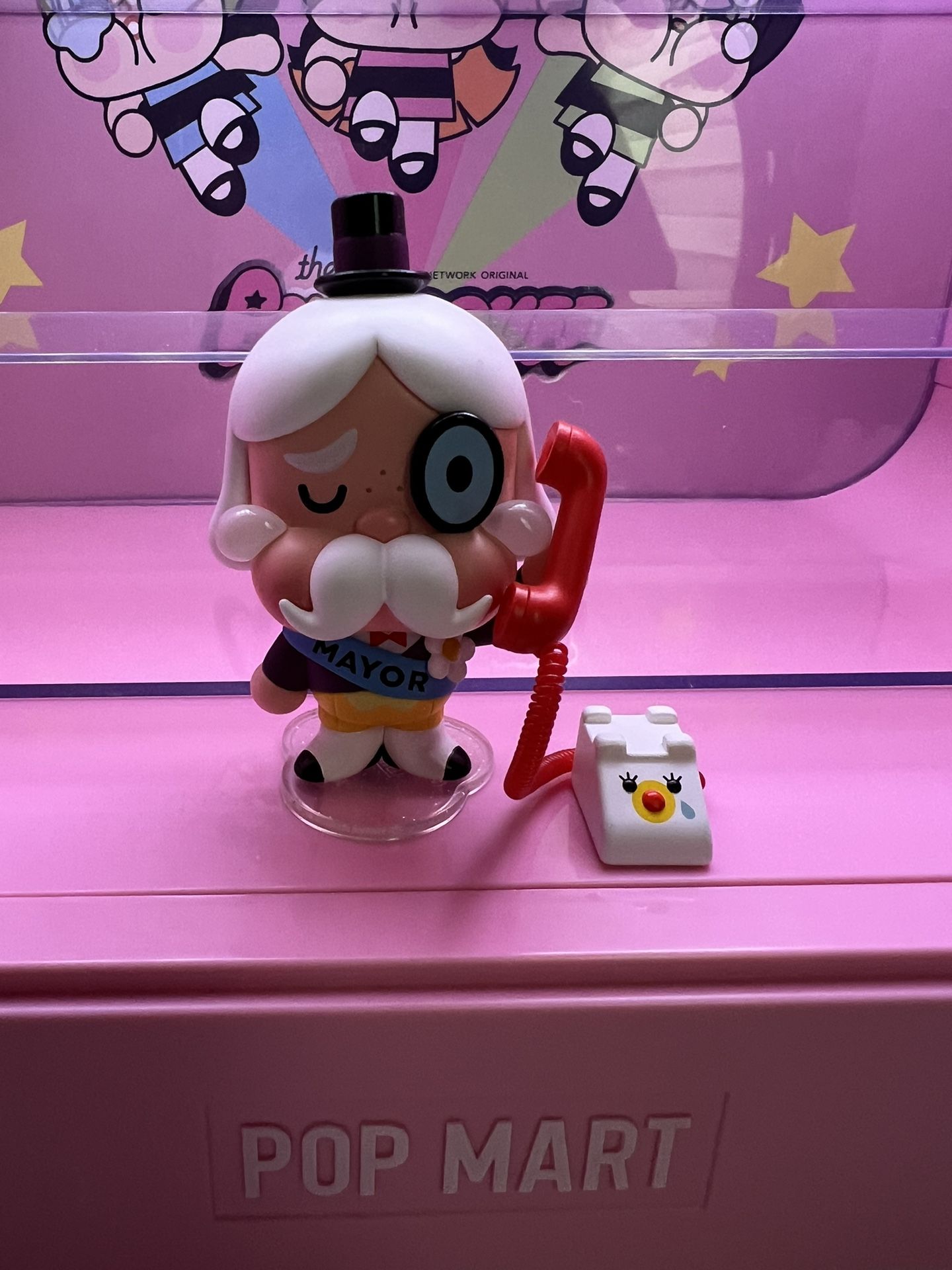 POPMART CRYBABY Powerpuff Girls Figure The Mayor