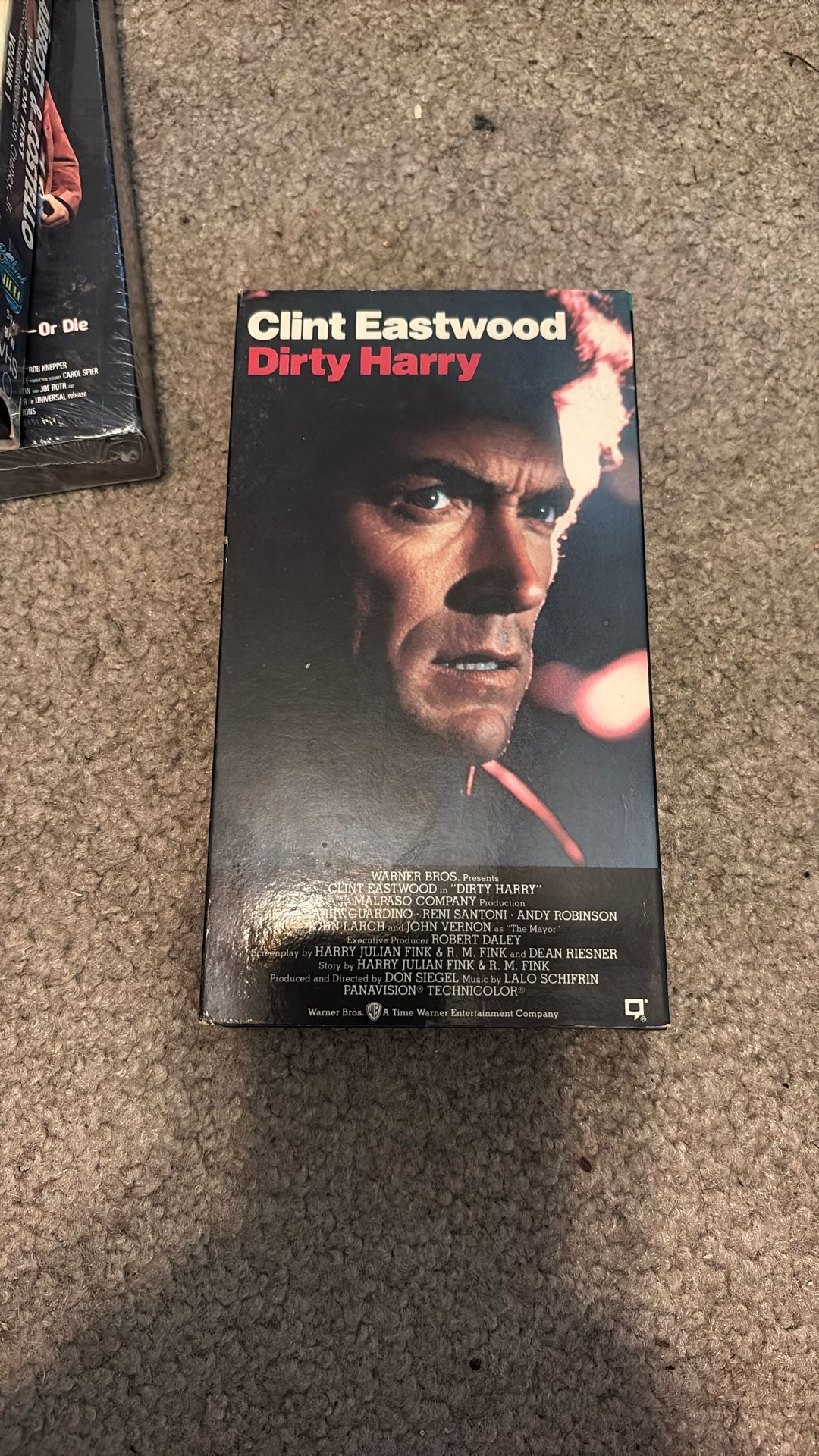 Clint Eastwood’s Dirty Harry VHS