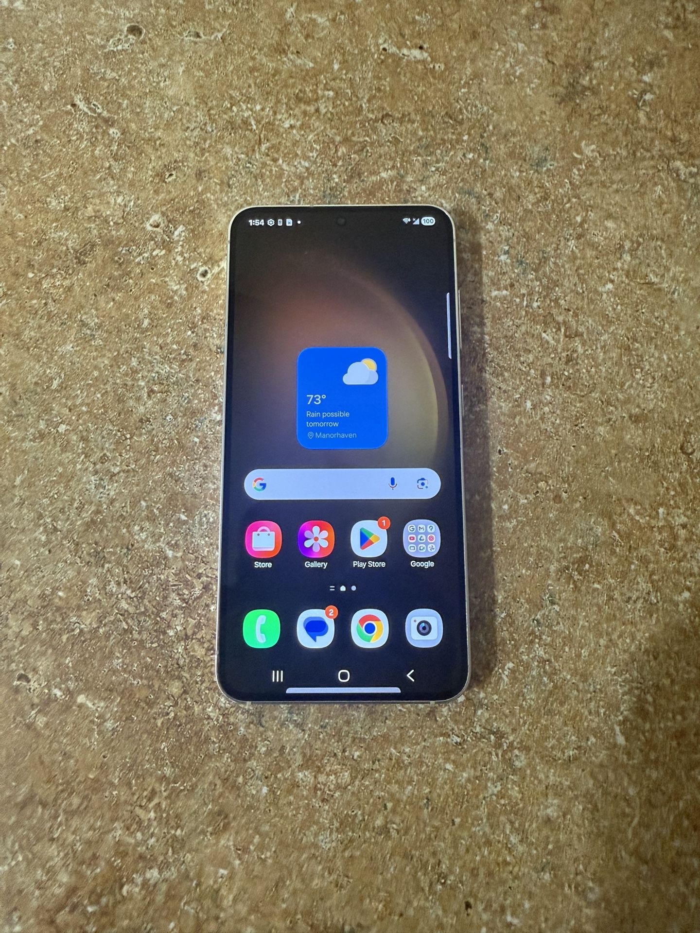 Good Condition Samsung Galaxy S23 128GB Cream Factory Unlocked