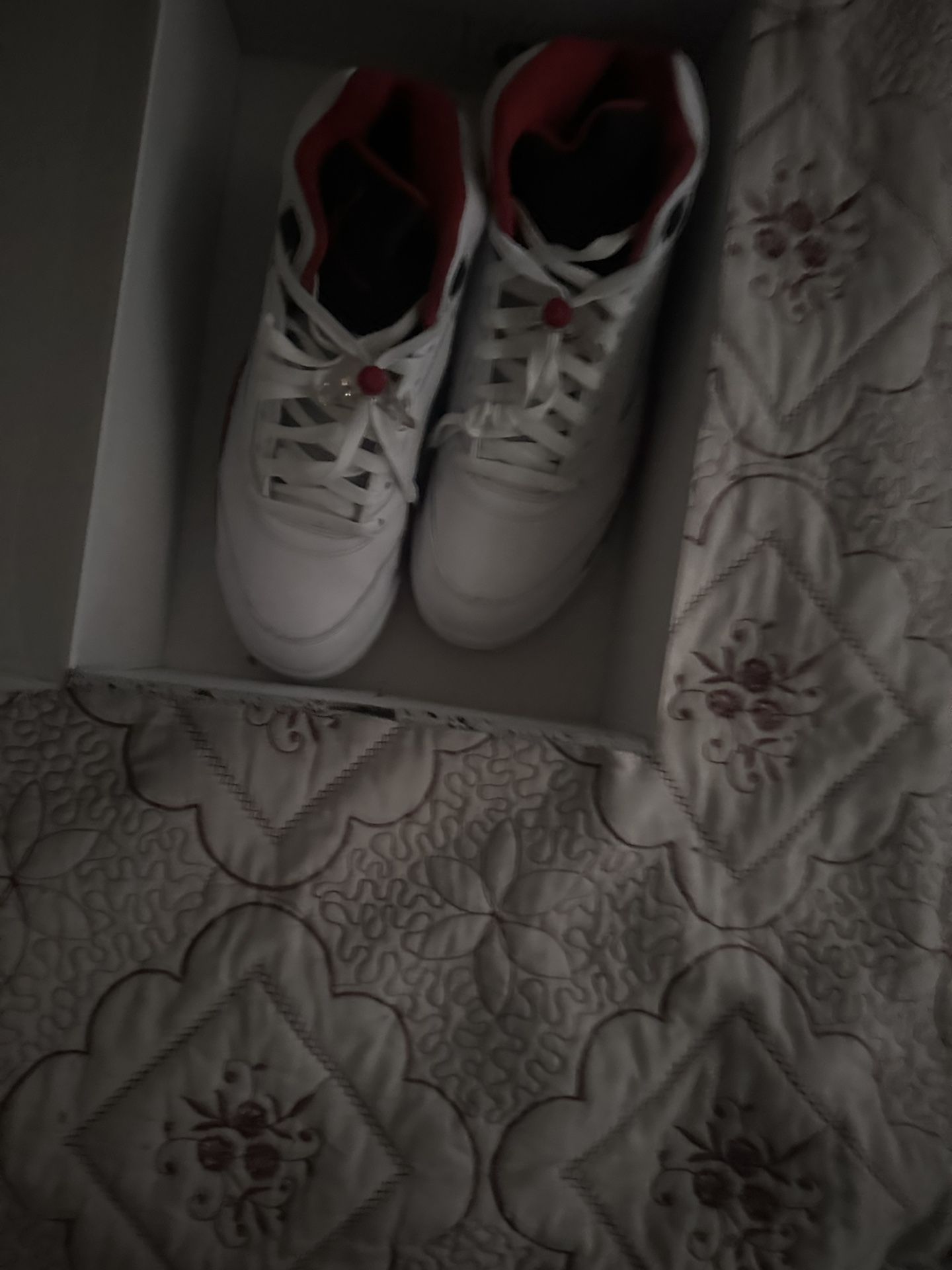 brand New Jordan 5s Fire Reds