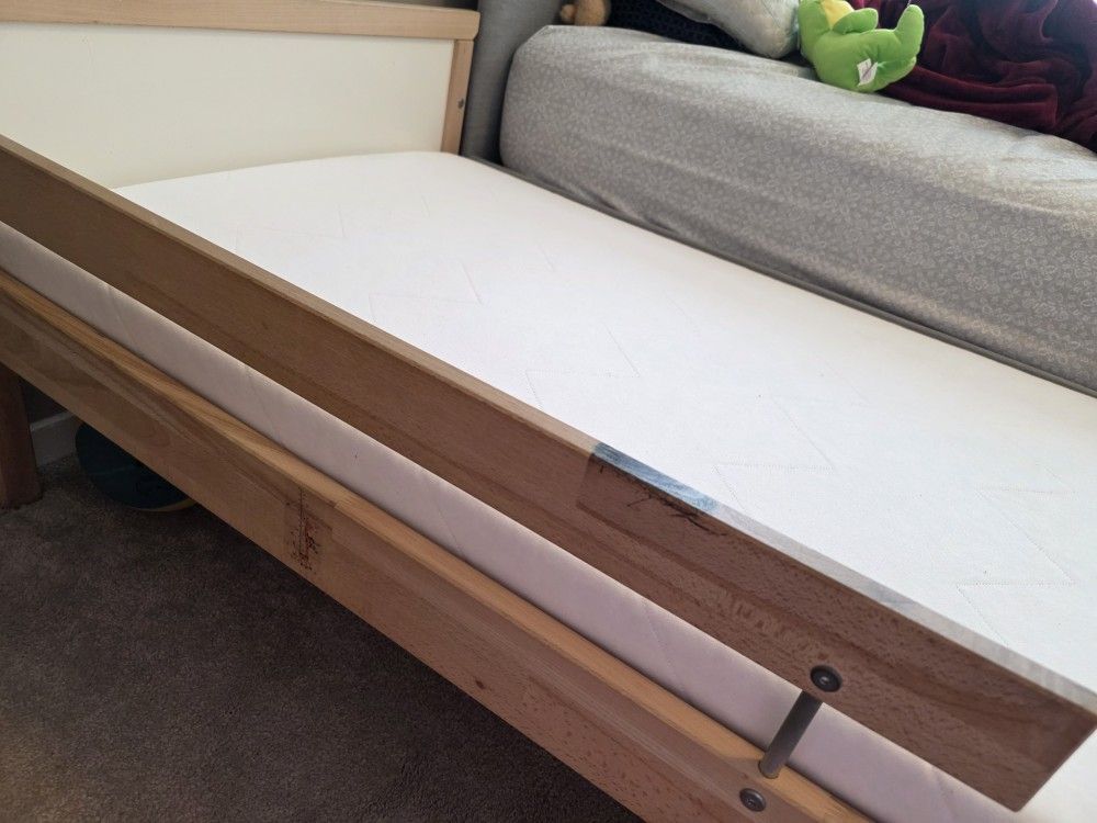 Bed Frame Single Mattress
