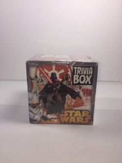 Star Wars Trivia Box Game Movie Cards Questions Trilogy Toys Disney Quiz