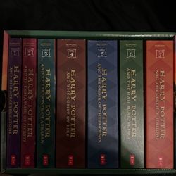 harry potter book set.
