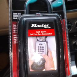 Master Lock Push Button Lock Box