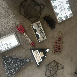 Boys decor signs