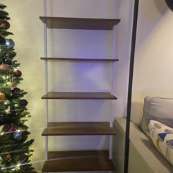 Bookshelves (Brown and White)!