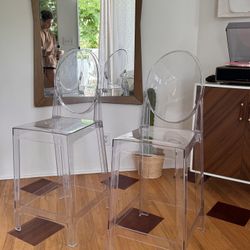 Clear Modern Barstools