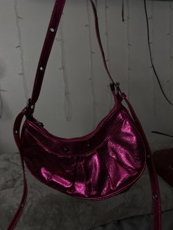 Metallic Pink Purse