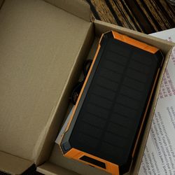 Solar Charger Power Bank 36000mAh