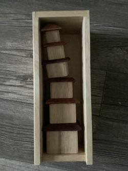 Wood Pagoda Puzzle 4 + Years Old