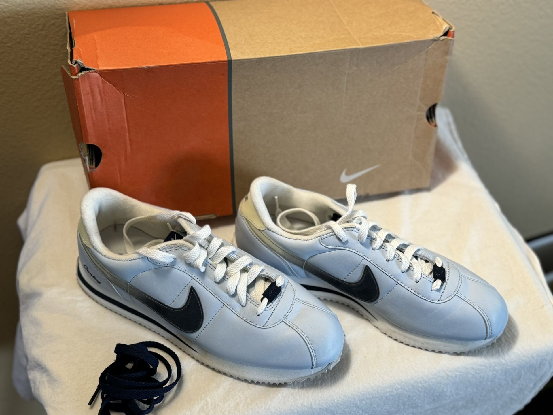 Women’s Nike Cortez Baby Blue Sneakers