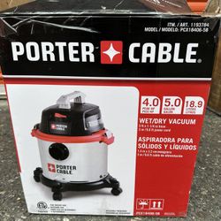 Porter Cable Shop vac