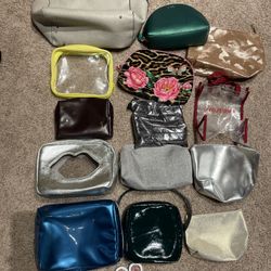 15 Makeup Bags And Colorpops Eyeshadows 