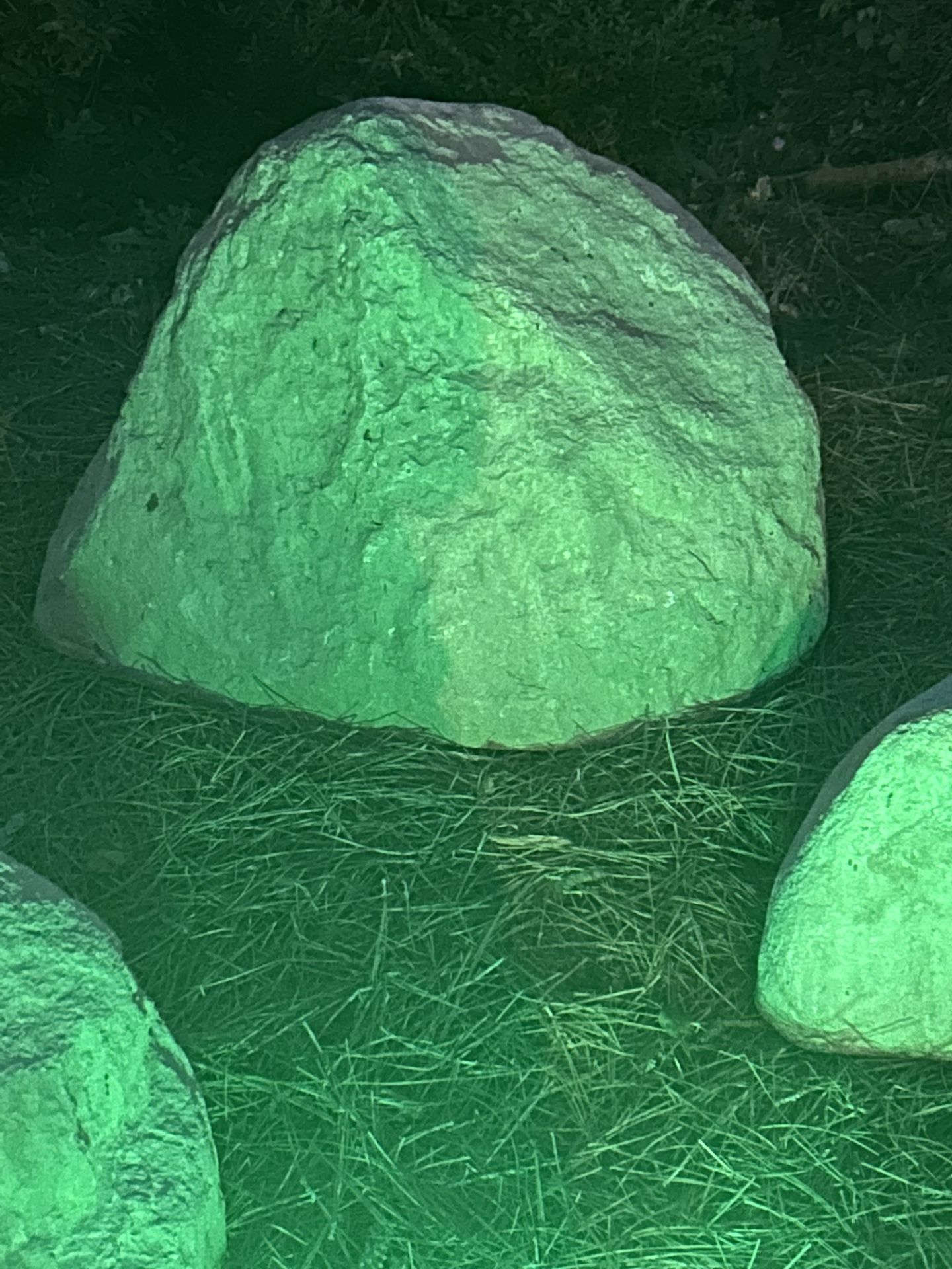 3 Fake rocks