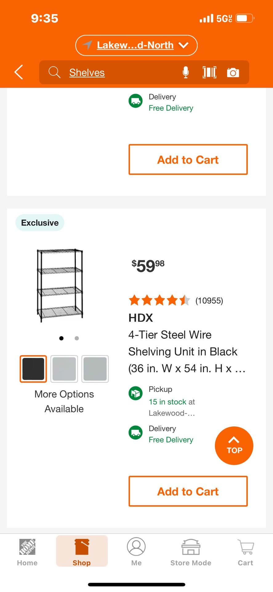 Garage Shelf