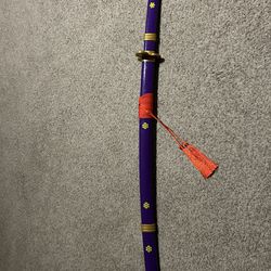 Purple Wooden Cosplay Sword
