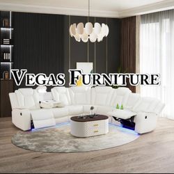 Sectional Power Recliners ✨️ Financing Available ✨️ Delivery Available 